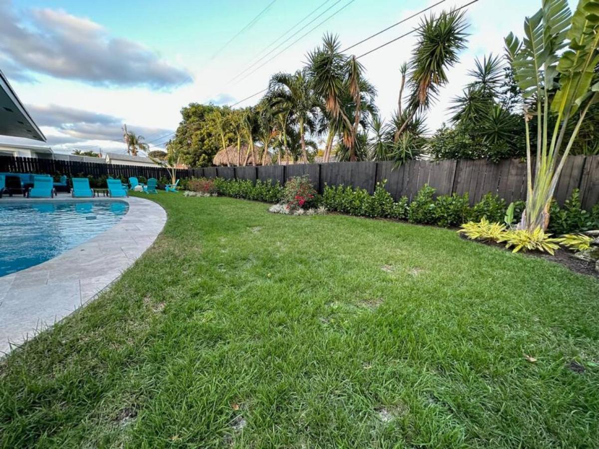 The Sun House - 3 Bed, 2 Bath, Private Pool, Fire Pit, Huge Backyard Villa Fort Lauderdale Eksteriør bilde