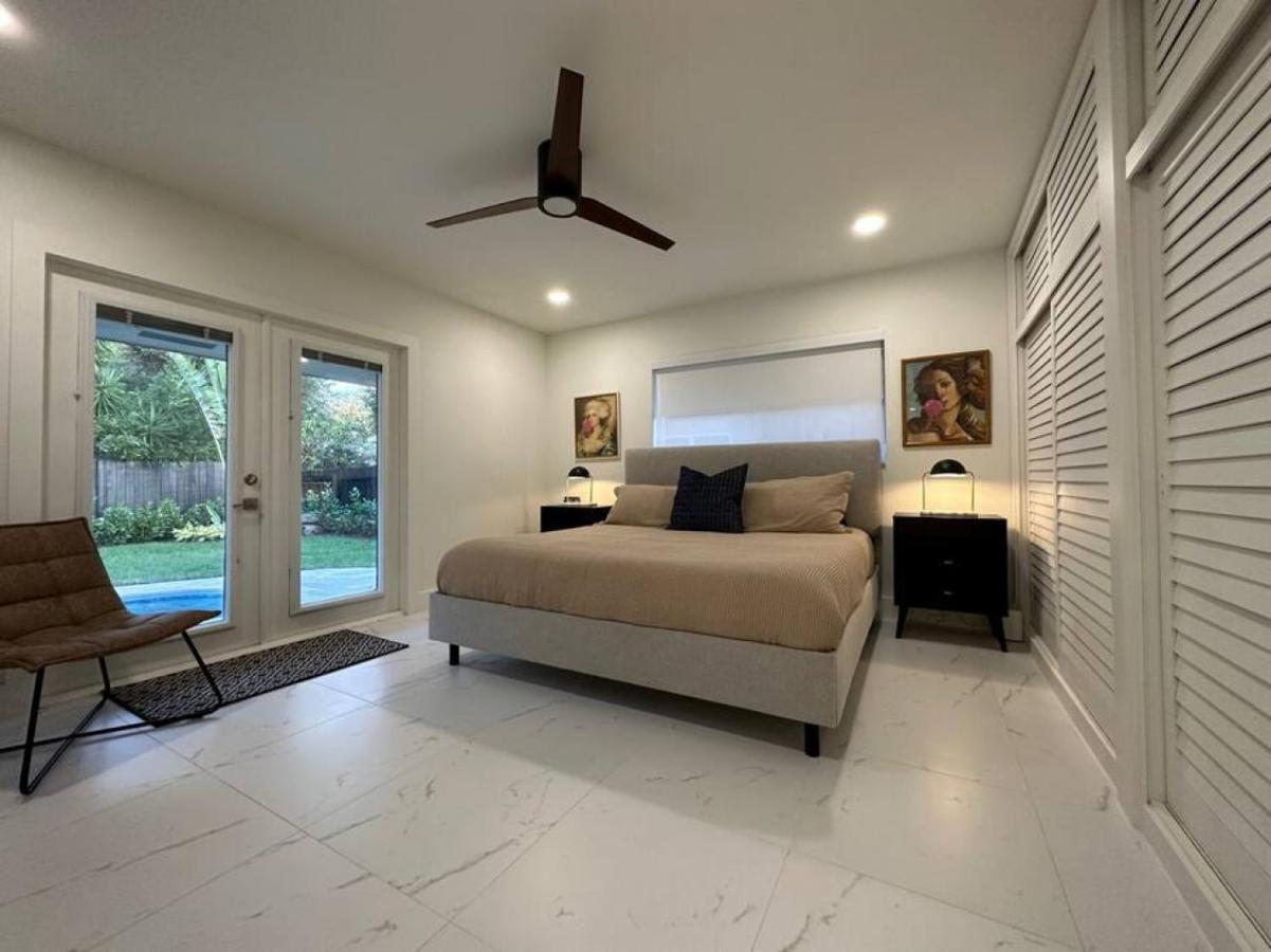 The Sun House - 3 Bed, 2 Bath, Private Pool, Fire Pit, Huge Backyard Villa Fort Lauderdale Eksteriør bilde
