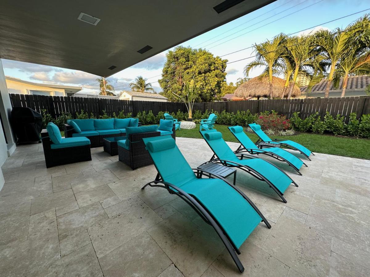 The Sun House - 3 Bed, 2 Bath, Private Pool, Fire Pit, Huge Backyard Villa Fort Lauderdale Eksteriør bilde