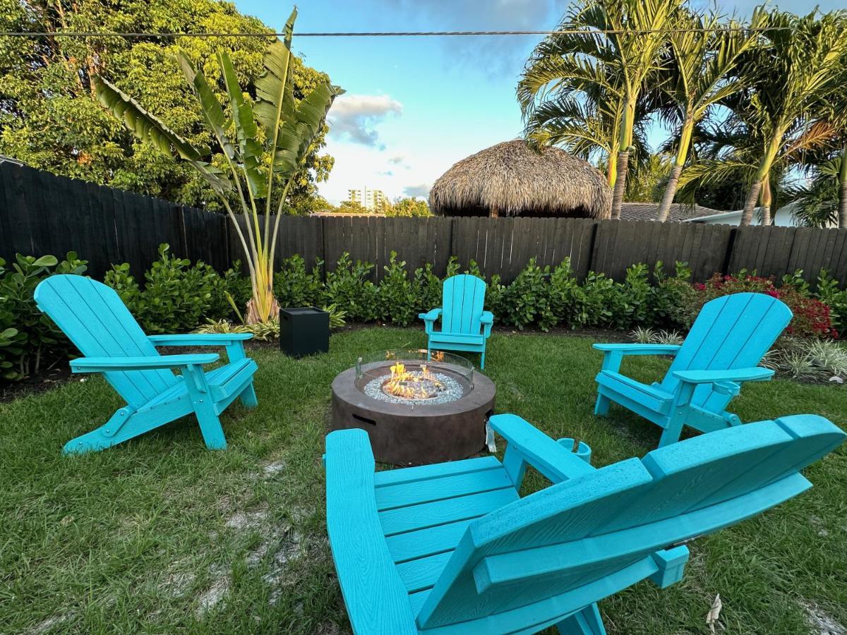 The Sun House - 3 Bed, 2 Bath, Private Pool, Fire Pit, Huge Backyard Villa Fort Lauderdale Eksteriør bilde